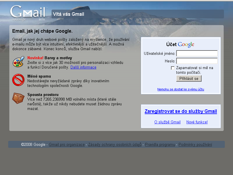 new gmail theme screenshot