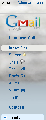 new gmail theme screenshot