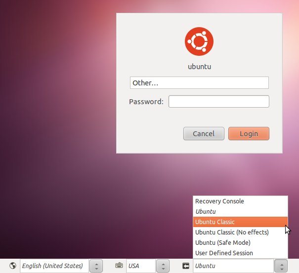 ubuntu classic bez unity